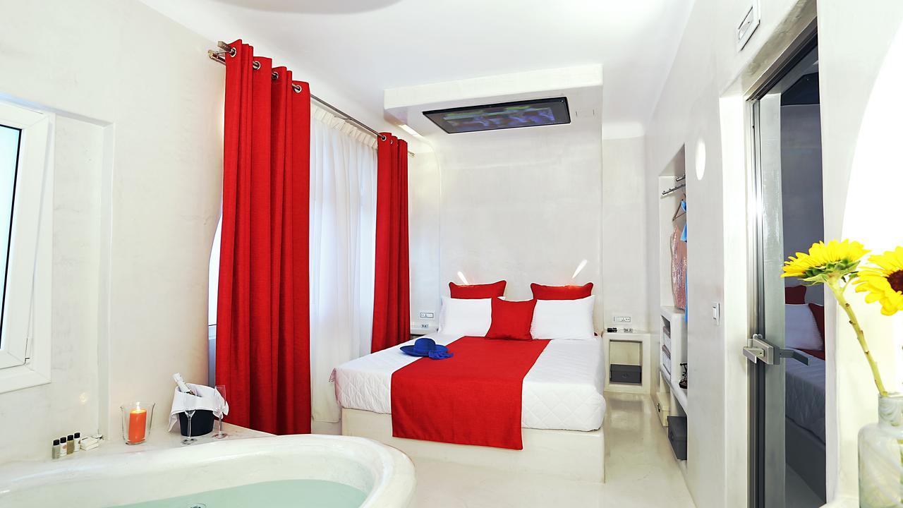 Santorini Loft Apartment Kamari  Bagian luar foto
