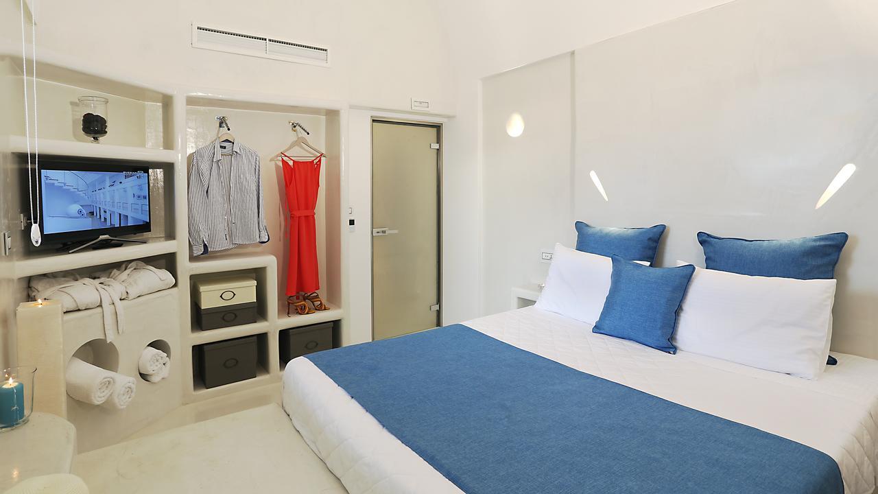 Santorini Loft Apartment Kamari  Bagian luar foto