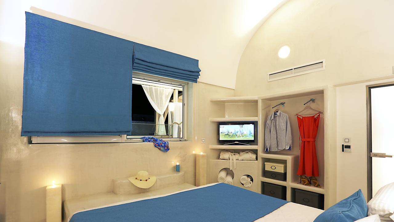 Santorini Loft Apartment Kamari  Bagian luar foto
